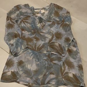Tommy Bahama Sheer Silk Top